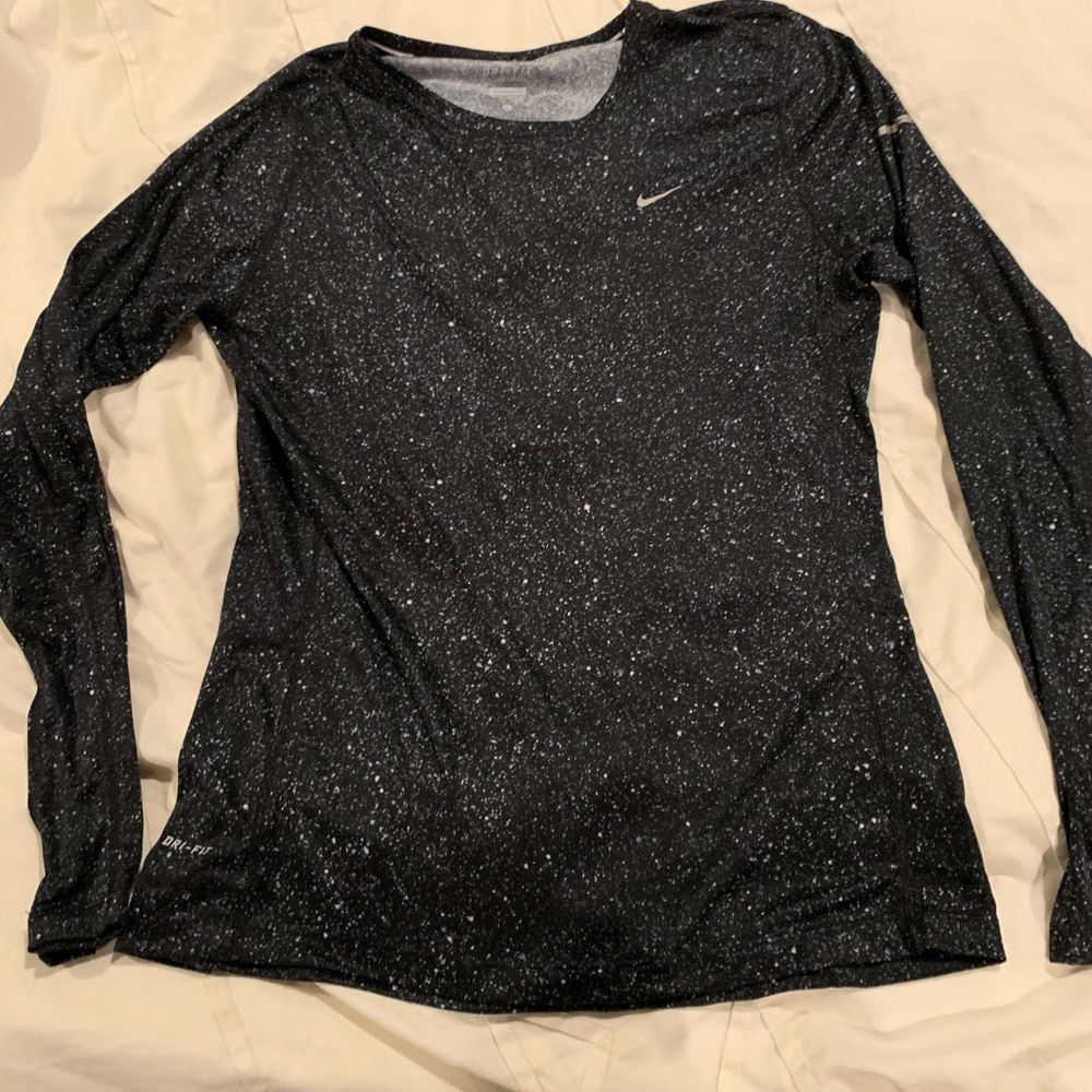 Nike dri-fit long sleeve running shirt
